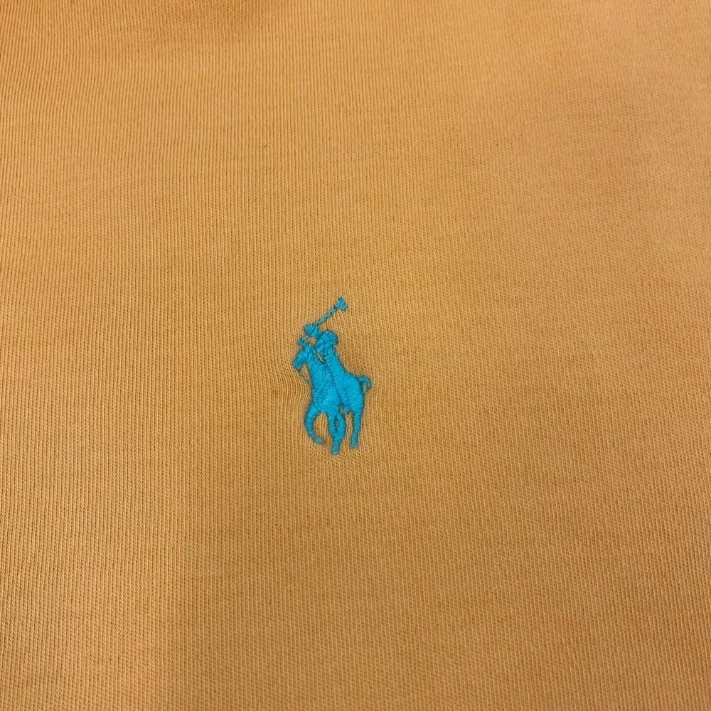 Polo Ralph Lauren Polo Shirt Mens XXL Orange Short Sleeve Cotton Pique Preppy